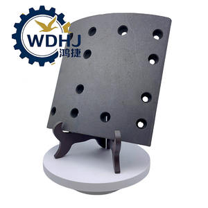 ราคาโรงงานใหม่ FAW 3502407-4E ผ้าเบรคเข้ากันได้กับ Howo King V2 D60 J5 V5 Haojun ผ้าเบรคสำหรับรถบัสและยานพาหนะ FAW ผ้าเบรคแรงเสียดทานซับ