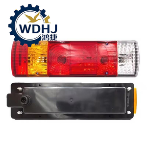จีน FAW รถบรรทุกอะไหล่-ด้านหลังไฟ 3716020362C00A ด้านหลังขวา 3252 J5 J6 Connector 3716020-362 สำหรับ FAW ไฟท้าย
