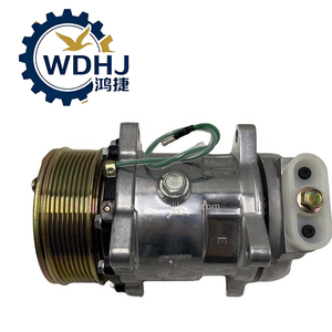รถบรรทุกอะไหล่เครื่องปรับอากาศคอมเพรสเซอร์ 8103020-D815N สำหรับ FAW Jiefang J6 JH6 เครื่องปรับอากาศคอมเพรสเซอร์