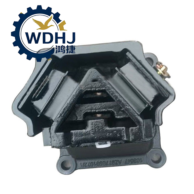 WG9925590270 Soporte delantero del motor Uso para SINOTRUK HOWO HOHAN FAW SHACMAN DONGFENG BEIBEN FOTON Repuestos Coj&iacute;n de montaje delantero del motor / Soporte delantero del motor